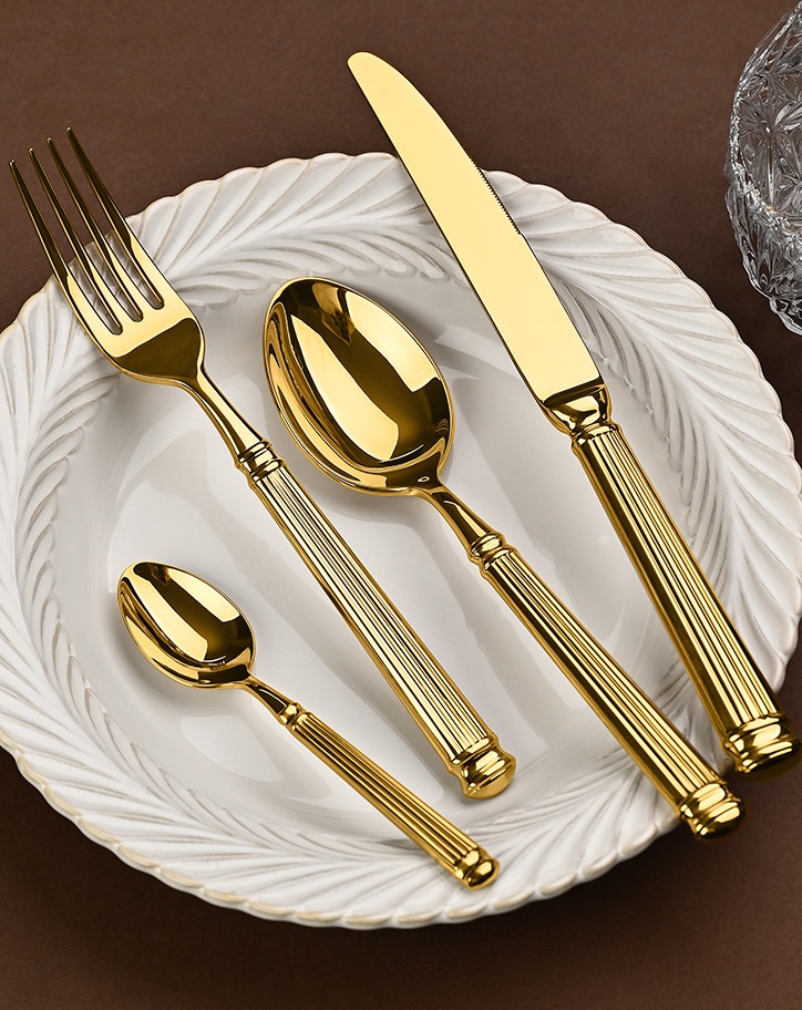 Roman Column Silverware Flatware Cutlery Set