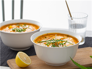 White Ceramic Soup Cereal Bowls