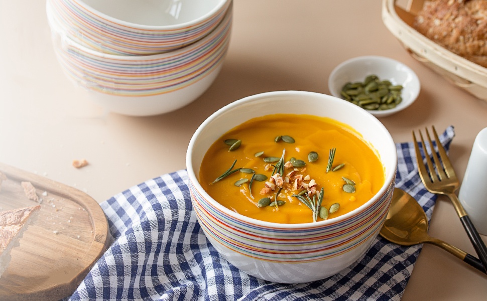 Deep Soup Cereal Bowls