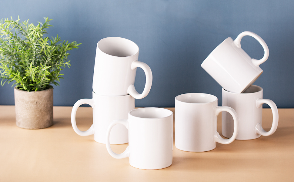 Thermal transfer printing ceramic mug