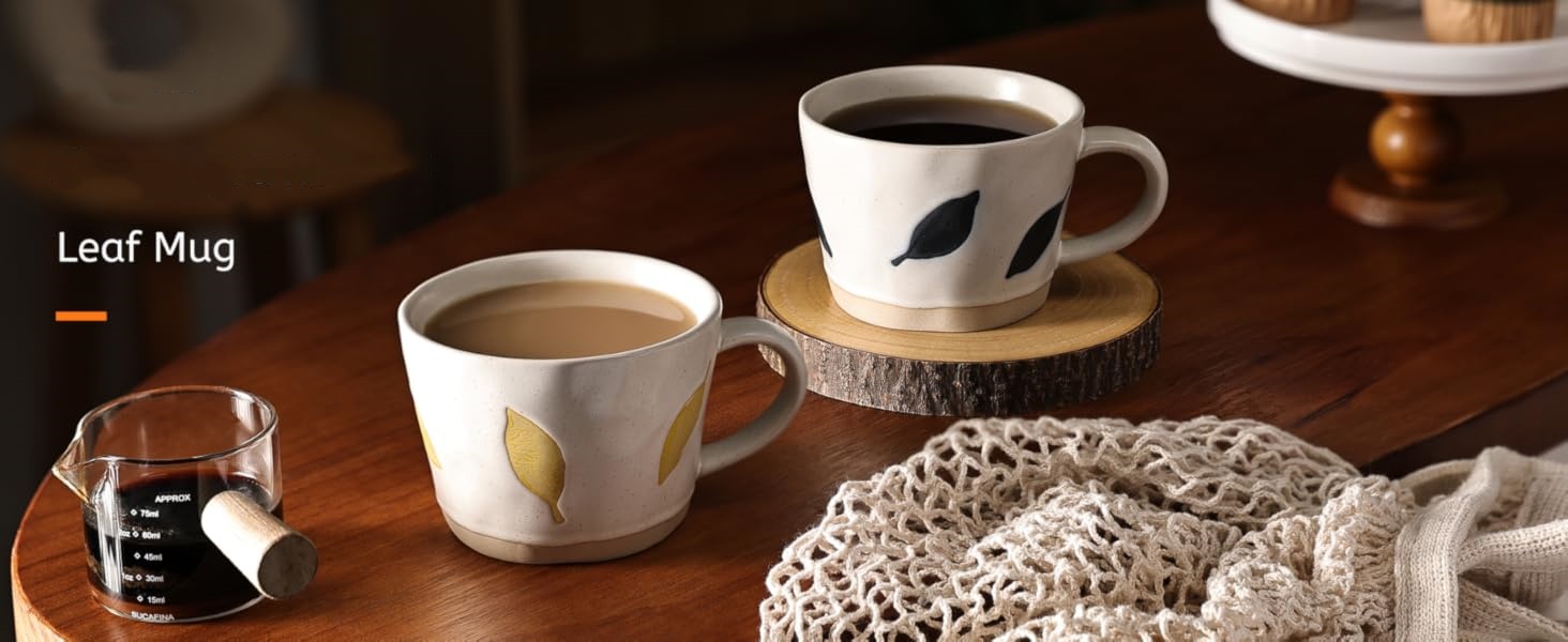 Ins style Nordic hand-painted ceramic mug