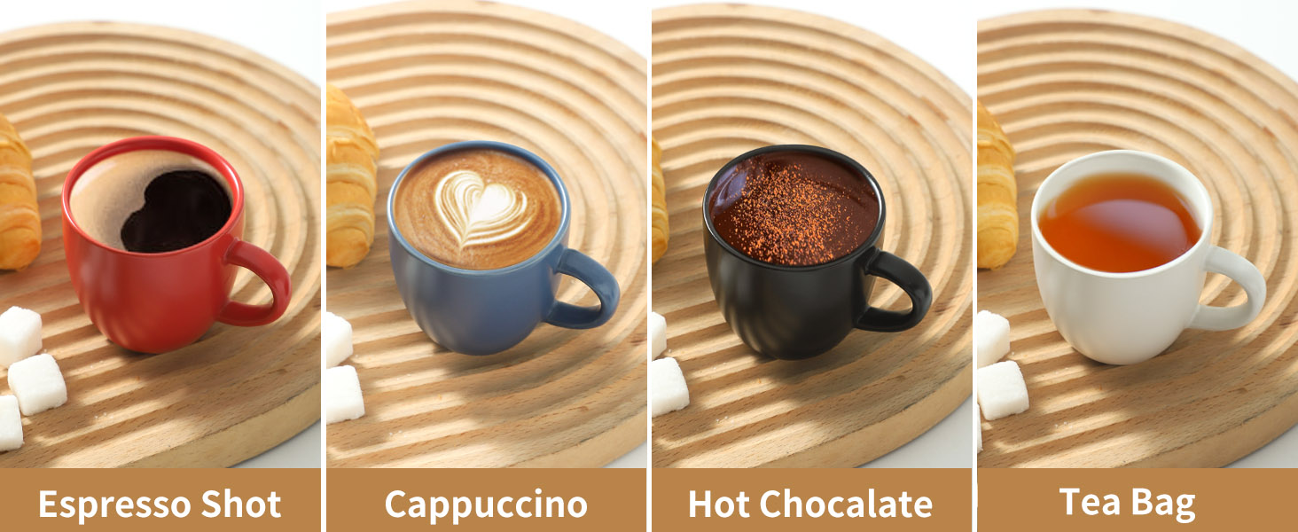 Ceramic Cappuccino Cafe Cups