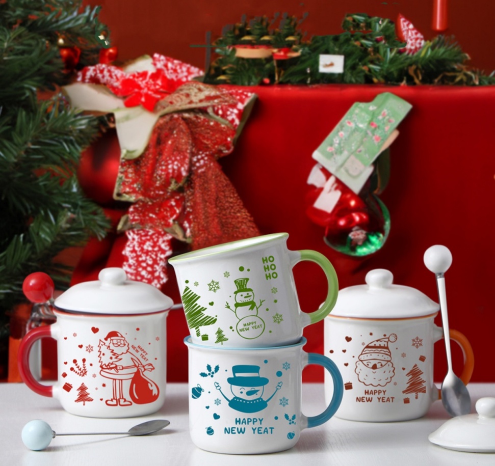 12 OZ Ceramic Christmas Mug