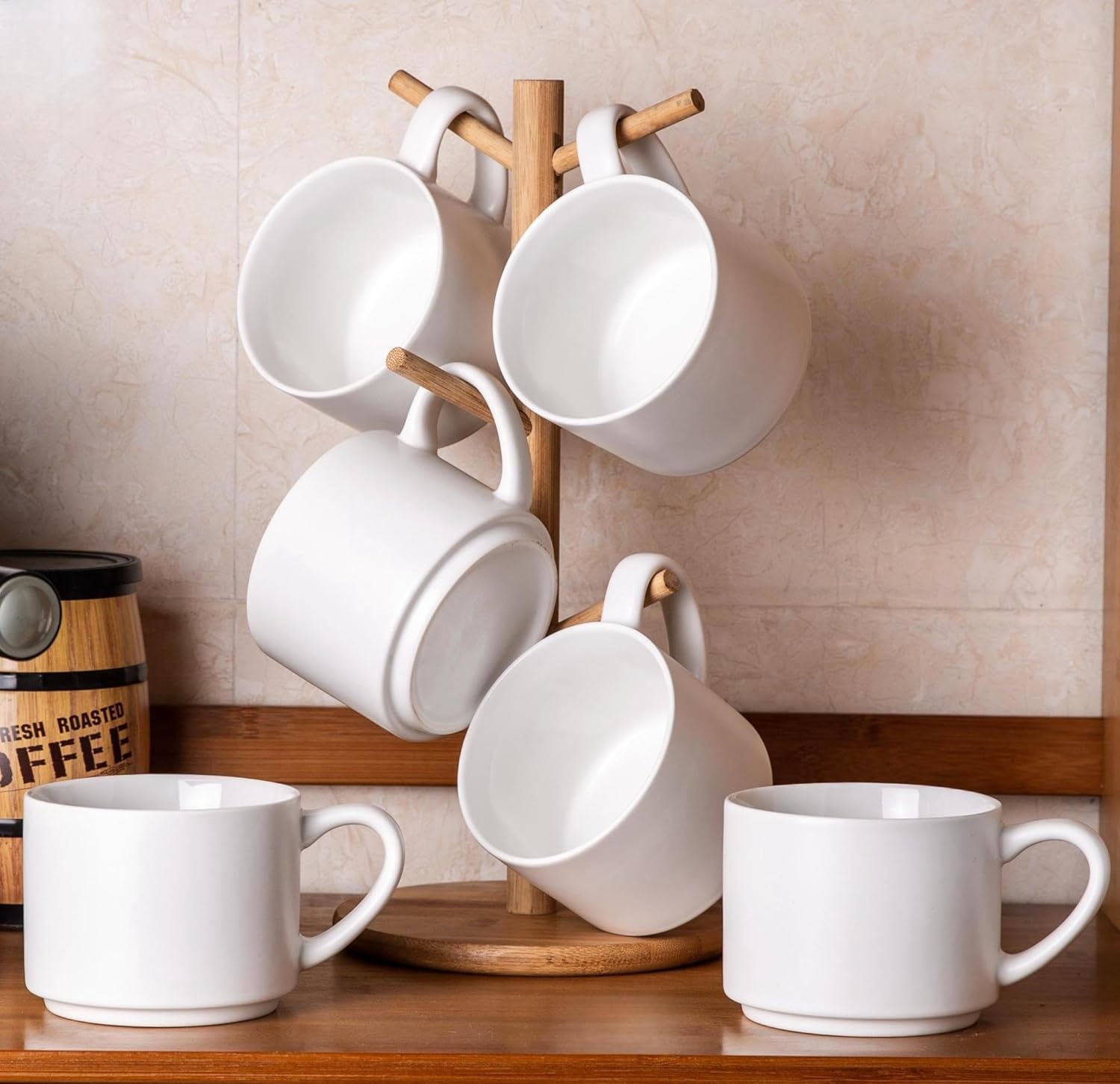 Stackable Ceramic Mugs: Stylish Space-Saving Solutions for Home and Business