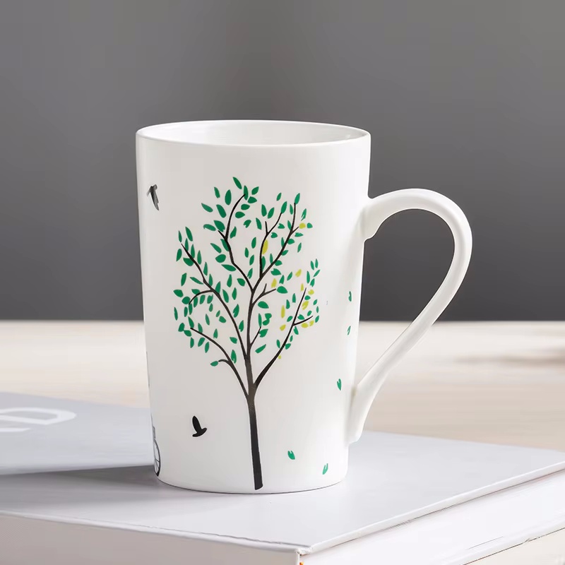 Ceramic Coffee Mug with Handle