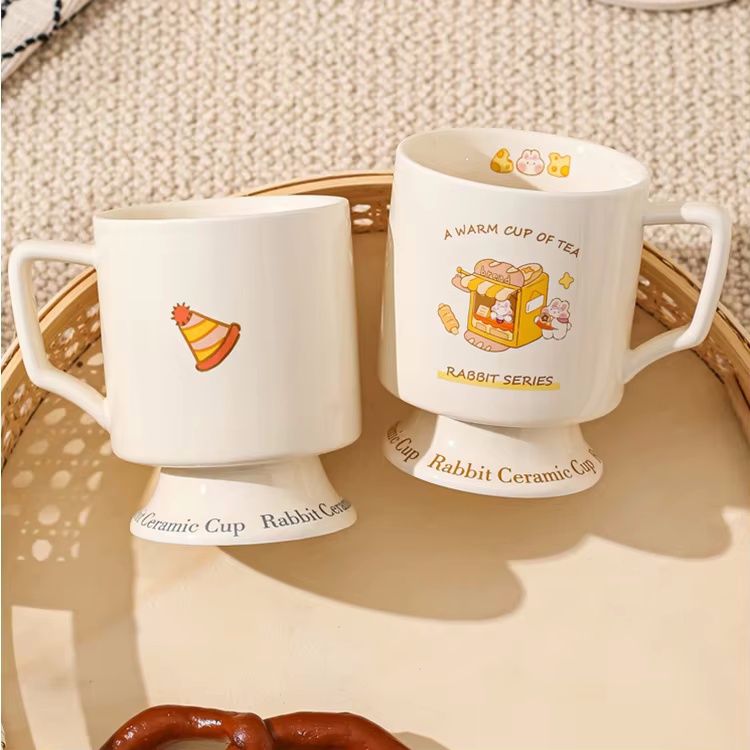 Factory Wholesale Ceramic Cartoon Coffee Cup