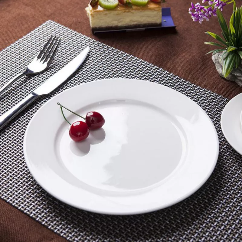 Modern Luxury Porcelain Round Dessert Salad Plates