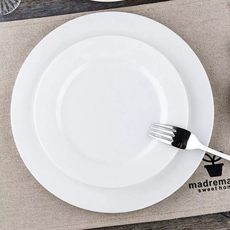 Modern Luxury Porcelain Round Dessert Salad Plates