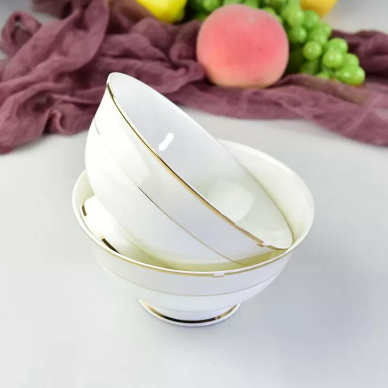 Bone china ceramic bowl