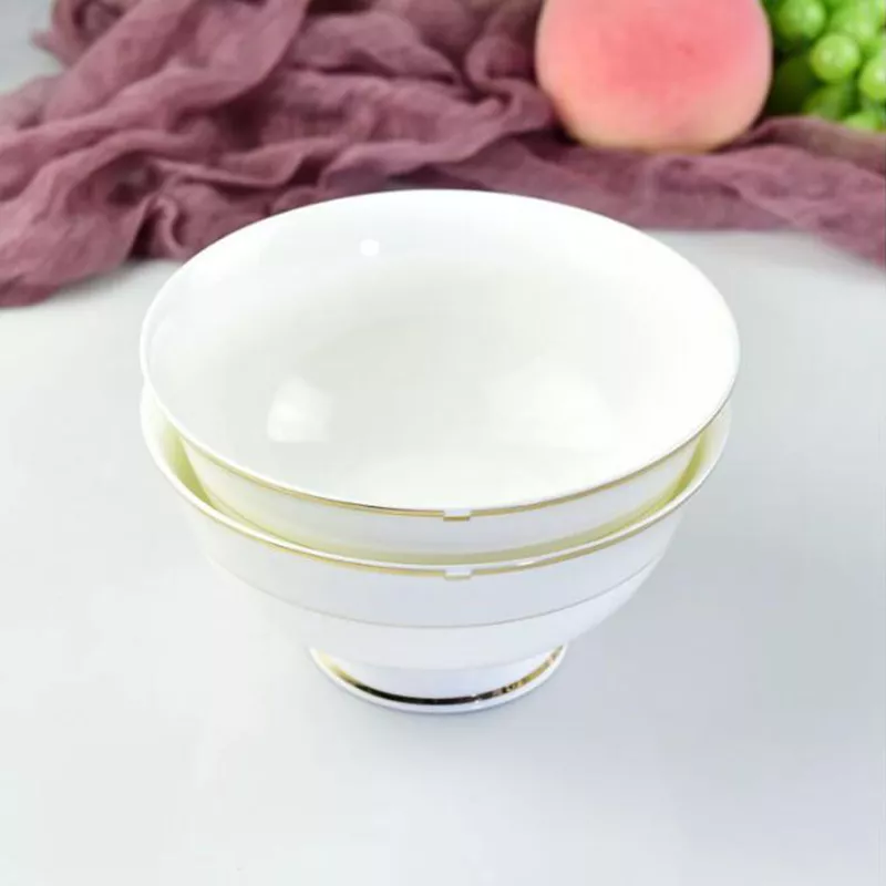 Bone china ceramic bowl