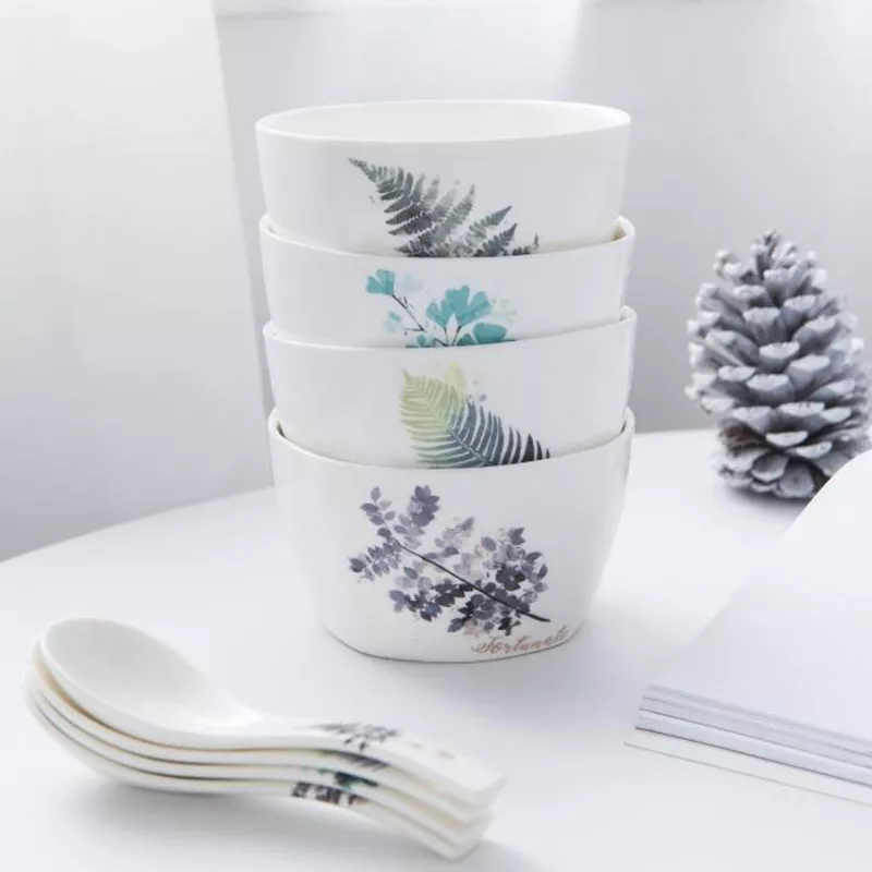 Wholesale fashion design square ceramic bowls