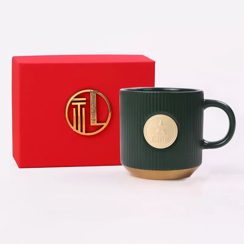 Factory  Custom Logo Ceramic Cups