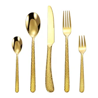 Creative Fish Scale Pattern Cutlery Flatware Set