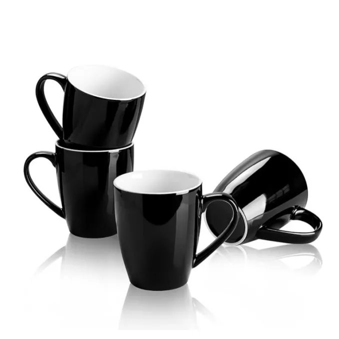 Porcelain Coffee Mugs - 16 Ounce