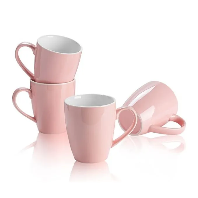 Porcelain Coffee Mugs - 16 Ounce