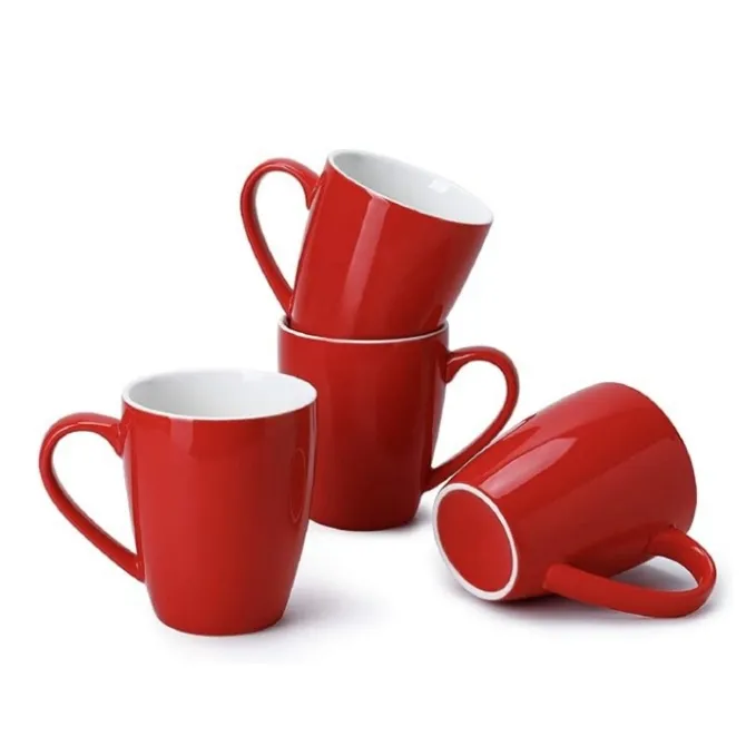 Porcelain Coffee Mugs - 16 Ounce