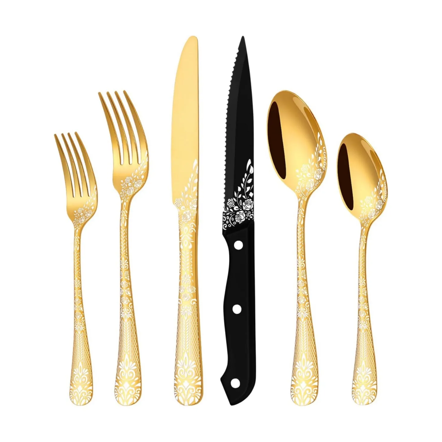 Fancyware Stainless Steel Silverware Set