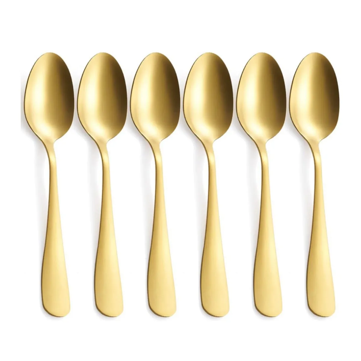 Stainless Steel Matte Gold Dinner Cutlery Set