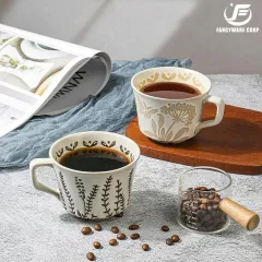 Custom Ceramic Coffee Cup and Saucer Manufacturer in China: Enhance Your Brand