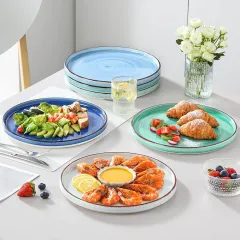 Discover the Elegance of Underglaze Colored Ceramic Tableware Sets: A Perfect Blend of Art and Function