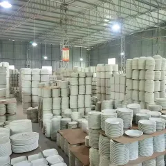 Factory Stock of White Ceramic Plates: High-Quality Tableware at Competitive Prices