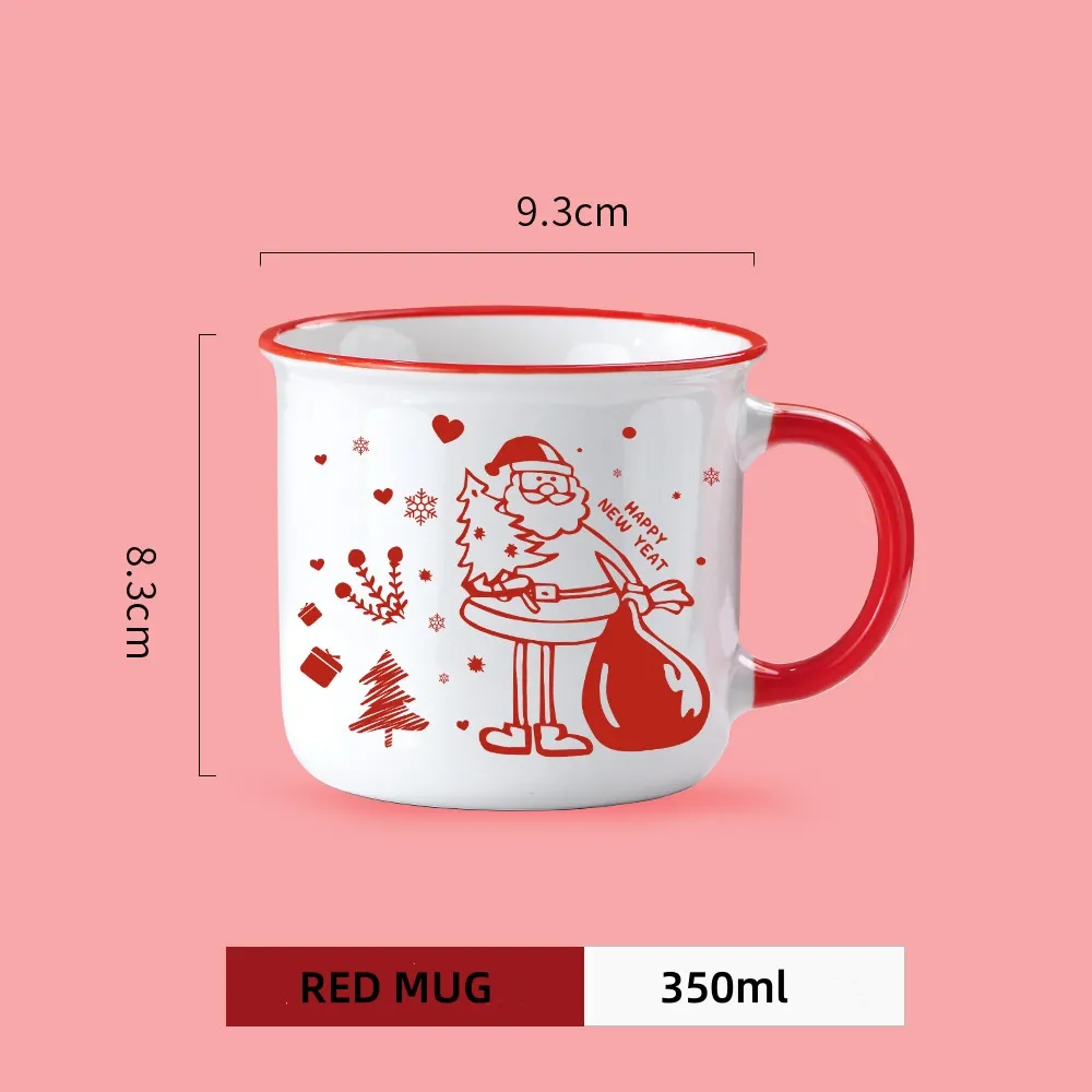 12 OZ Ceramic Christmas Mug