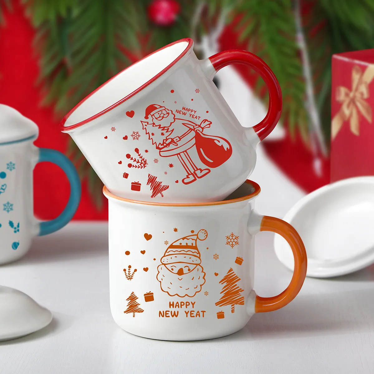 12 OZ Ceramic Christmas Mug