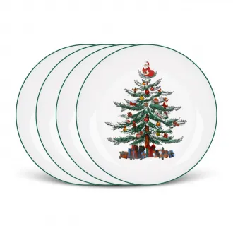 Porcelain Christmas Dinner Plates