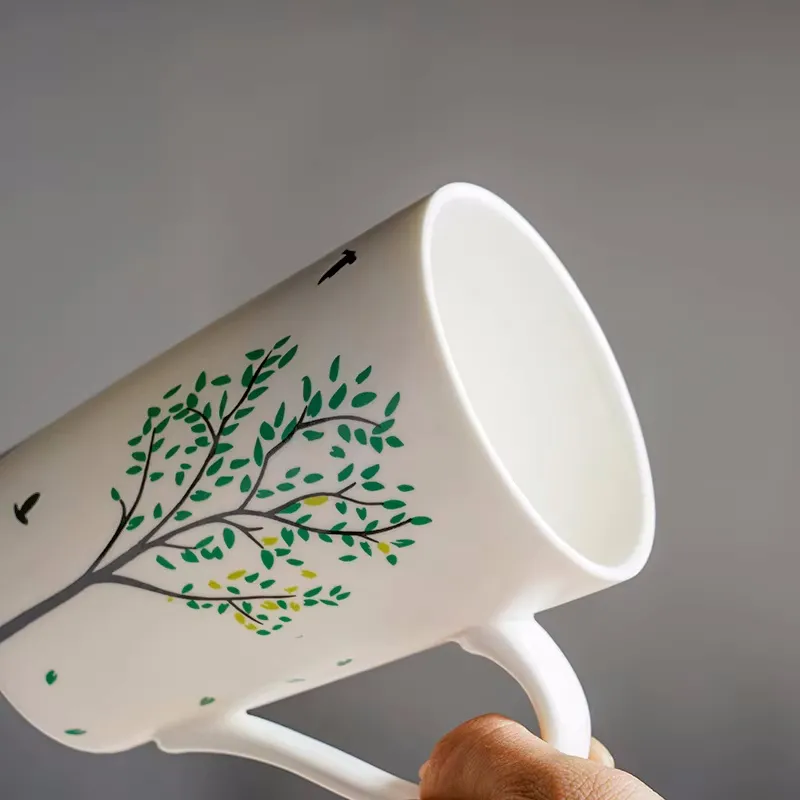 Ceramic Coffee Mug with Handle