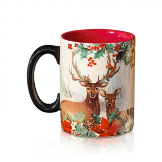 Fancyware Christmas  Ceramic Coffee Cup